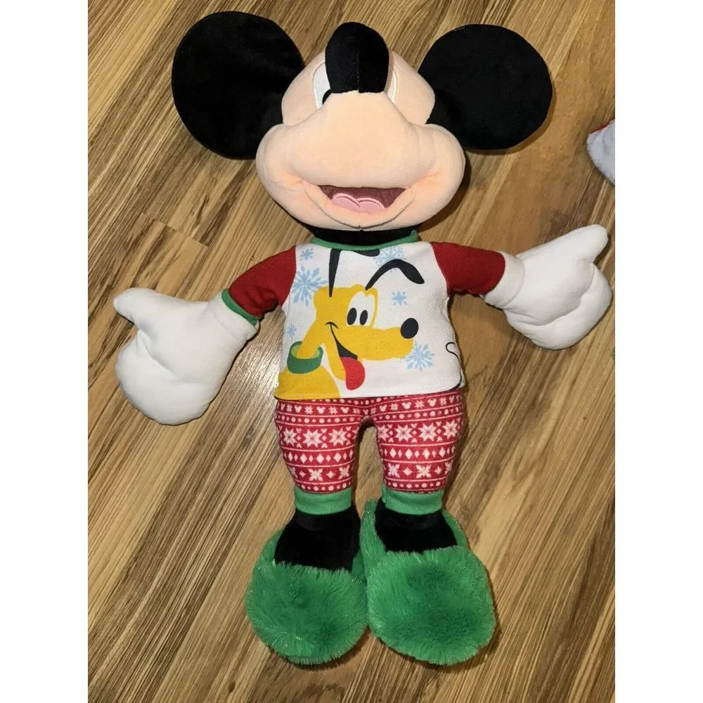 Disney 100 Mickey‎ Minnie Mouse Elsa Stitch Super Blanket Garland Stuffed Plush